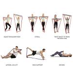 POWER GUIDANCE Pull Up Assist Bands - Stretch Resistance Band - Resistance Band bar - Powerlifting Bands - Perfect for Body Stretching, Powerlifting, Resistance Training (bar kit)