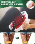 ONUEMP Cellulite Remover for Legs, Cellulite Massager Roller Muscle Roller, Fascia Massage Tool Thigh, Calf, Leg Massager - Anti-Celulitis, Lymphatic Drainage, Body Sculpting, Deep Tissue Pain Relief
