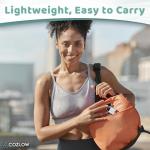 Muscle Roller Stick - Black Green - Body Massage Tool w/ 9 Rollers & Non-Slip Handles for Deep Tissue Massage & Maximum Muscle Recovery - by Cozlow