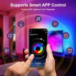 Nexillumi LED Lights for TV, 13.2ft TV LED Backlight for 32-65 Inch, RGB LED Strip Lights Behind TV, APP Remote Control Music Sync TV Led Lights for Bedroom