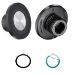 ThtRht Car Phone Holder Mount Replacement Magnetic Base with 17mm Ball Head Socket Joint for iPhone Magsafe Case 15 14 13 12 Cell Phone Clip Rotation Air Vent Dashboard Windshield Stand