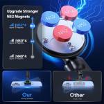 DOLYOFG Magnetic Phone Holder for Car, [ Powerful Magnets & Military-Grade Suction] Car Phone Holder Mount Dashboard Windshield Cell Phone Holder Phone Stand for Car iPhone Android Automobile Cradle