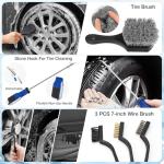 SHALL 19Pcs Car Detailing Kit Interior Cleaner, Car Interior Cleaning Kit with Handheld Car Vacuum, Car Detailing Brushes, Windshield Cleaning Tool, Car Cleaning Supplies, Car Accessories