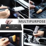 3 Pack Car Interior Detail Dust Brush, Microfiber Duster Brush, Feather Duster, Car Interior Detailing Brush, Cleaning Duster for Car Interior, Air Vents, Computer, Keyboard
