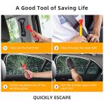 Nomiou 10 Pack Safety Hammer, Emergency Escape Tool with Car Window Breaker and Seat Belt Cutter, Life Saving Survival Kit
