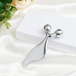 3D Metal Facial Roller Massager- Improves Complexion & Remove Eye Wrinkles, Face Massage Tool - Skin Tightening & Toning, Gua ShaTool-Tightens & Tones Skin Appearance.