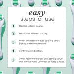 Sdara Skincare Derma Roller Microneedling Roller for Face - Includes Free Storage Case (Pack of 1) Unisex