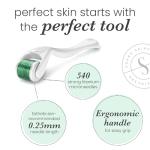 Sdara Skincare Derma Roller Microneedling Roller for Face - Includes Free Storage Case (Pack of 1) Unisex