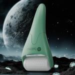 BAIMEI IcyMe Cryotherapy Ice Roller and Gua Sha Facial Tools Reduces Puffiness, Skin Care Tools for Face Massager Self Care Gift for Men Women - Green