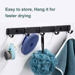 INNERNEED® More Hygienic Silicone Body Scrubber Exfoliating & Massaging Shower Brush, Bathing Tool, for All Skin Types, Lathers Well, Longer Service Life (Dark Blue)