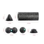 5-in-1 Foam Roller Set for Muscle Recovery – Includes Yoga Roller, Massage Ball, Peanut Ball, Cone, and Acupressure Disc – for Back, Legs, and Full Body Relief