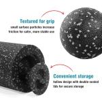 5-in-1 Foam Roller Set for Muscle Recovery – Includes Yoga Roller, Massage Ball, Peanut Ball, Cone, and Acupressure Disc – for Back, Legs, and Full Body Relief