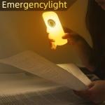 Bonashi 2 Pack LED Night Flashlight Motion Sensor Cut 3-in-1, Rechargeable Emergency Light, Auto Sensing Energy Saving Wall Mount Plug-in Light Portable LED Torch - Small Size Warm White