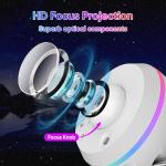 Galaxy Projector, 13 in 1 HD Planetarium Galaxy Star Projector for Bedroom, Star Projector Galaxy Light with Meteor Effects and Timer for Kids, Ceiling, Gifts