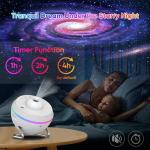 Galaxy Projector, 13 in 1 HD Planetarium Galaxy Star Projector for Bedroom, Star Projector Galaxy Light with Meteor Effects and Timer for Kids, Ceiling, Gifts