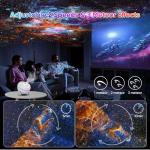 Galaxy Projector, 13 in 1 HD Planetarium Galaxy Star Projector for Bedroom, Star Projector Galaxy Light with Meteor Effects and Timer for Kids, Ceiling, Gifts