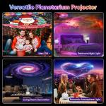 Galaxy Projector, 13 in 1 HD Planetarium Galaxy Star Projector for Bedroom, Star Projector Galaxy Light with Meteor Effects and Timer for Kids, Ceiling, Gifts