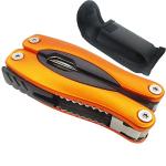 WIWUE GUO Needle Nose Pliers, Multi Tool, Hiking Essentials, Fathers Gifts, Pocket Knife, Multitool Pliers, Camping Knife with Holster and Nylon Sheath for Outdoor, Fishing, Hunting, Hiking