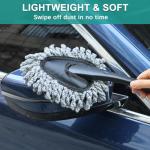 2 Pcs Super Soft Microfiber Duster Brush, Car Dash Cleaner, Cleaning Brush, Dusting Tool, Cleaning Tools for Car Cleaning, Home Kitchen, Computer