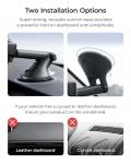 iOttie Easy One Touch Advanced Universal Car Mount Dashboard & Windshield Suction Cup Phone Holder for iPhone, Samsung, Google, All Smartphones