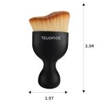 TEUOPIOE Car Interior Cleaning Brush, Car Duster Interior,Car Detailing Brush Dusting Brush,Car Interior Cleaning Tool, Auto Soft Hair Car Brush,Auto Interior Dust Brush for Air Vents(Brown)