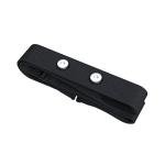FITCENT Heart Rate Monitor Chest Replacement Strap Compatible with Polar H10 H9 H7, Adjustable Soft HR Belt Work for Polar Heart Rate Sensor (Black)