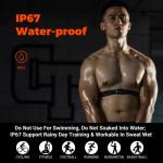 COOSPO H6 Heart Rate Monitor Chest Strap Bluetooth 4.0 ANT+ IP67 Chest Heart Rate Sensor for Peloton Polar DDP Yoga Map My Ride Garmin Sports Watches