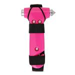 Super-Cute Safety Hammer - Emergency Automotive Escape Hammer Tool, Seat Belt Cutter & Car Window Break Tool - Pink, 1 Count