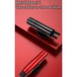 HHXS 2 Pack Car Safety Hammer Emergency Escape Tool One Second Window Breaker Seatbelt Cutter Car Glass Breaker Life-Saving Emergency Artifact-(Red+Black)