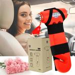 ZEN HON Car Safety Hammer for Lady, 2 Pack Red 3-in-1 Emergency Escape Tool with Window Breaker and Seat Belt Cutter, Safety Emergency Car Escape Tool Gift for Family