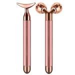 SSGP 2-in-1 Electric Face Massager with 3D Roller and Crescent-Shape Kit for Face Skin Care Tools