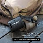 Sony SRSXB13/B Extra Bass Portable Waterproof Speaker with Bluetooth, USB Type-C, 16 Hours Battery Life
