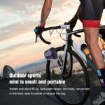 aipidmaga Magnetic Bluetooth Speaker,Wireless Induction Bluetooth Speaker,Mini Portable Cell Phone Stand for iPhone, Lanyard & RGB Night Light,or Home,Outdoors,Pool,Birthday Gift (Black-1PCS)