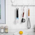 SUBEKYU Dish Brushes with Soap Dispenser, Kitchen Dish Scrubber Brushes with Handle, Dishwashing Cleaning Scrubbers for Dishes/Pans/Pots, Black, 2Pack