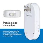 Camelion 3-Pack 4-in-1 Plug-in Power Failure Night Light,Motion and Light Sensor, Rechargeable Emergency Flashlight, Power Outage Light, Great for Emergency Preparedness, Hurricanes and Survival Kits