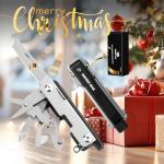 Mossy Oak Multitool,12-in-1 EDC Keychain Multitool with Pocket Knife, Scissors, Screwdrivers, Bottle Openers, Whistle - Mini Gadgets for Outdoor, Camping, Hiking, Survival, Repairing for Men