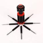 Multifunctional Screwdrivers Tool with Worklight and Flashlight, Portable Multi Tool Screwdriver Professional Repair Tool, General Screwdriver Multitool for Home Kitchen Car