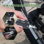 NexTool Keychain Multitool, Mini Sailor Scissors, 10 in 1 Mini Multitool with EDC Pocket Knife, Mini Pliers, Bottle Opener and Screwdriver for Fishing, Camping, Gifts for Men on Christmas, Birthday