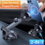Coolpow for MagSafe Car Mount Charger【Ultra Magnet】Magnetic Phone Holders for Your Car Charger【Windshield+Vent+Dash】Magnetic Wireless Car Phone Holder Charger Car Mount for iPhone 17 Pro Max 16 15 14