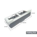 gomfily Kitchen Spice Jar Rack Drawer Under Cabinet Space Rack Organizer Stylish Unique Modern Kitchen Gudget with Stickers