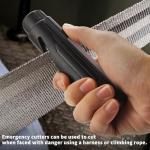 KnLnny Ware Automotive Escape Tool, Window Breaker,Seatbelt Cutter, Car Flashlight,Emergency Kit Self Defense Accessories, 5 in1 Auto Tactical Gear, SOS Flashing, USB Charging, Magnetic Attraction