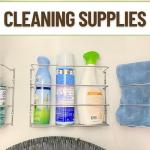 Evelots Kitchen Wrap Organizer - 2 Pack - Hold up to 4 Plastic, Foil, Paper, Wax - Cabinet Door, Wall Rack Basket - Sandwich, Freezer, Food Bag Storage - Laundry Supplies - Plastic Coated Metal