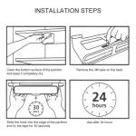 gomfily Kitchen Spice Jar Rack Drawer Under Cabinet Space Rack Organizer Stylish Unique Modern Kitchen Gudget with Stickers