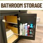 Evelots Kitchen Wrap Organizer - 2 Pack - Hold up to 4 Plastic, Foil, Paper, Wax - Cabinet Door, Wall Rack Basket - Sandwich, Freezer, Food Bag Storage - Laundry Supplies - Plastic Coated Metal