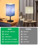 Smart Mood Lighting RGB Color Changing Desk Lamp w/16 Million Hues,Stepless Dimmable Warm-Cool White + Music Sync | Touch & App Control Bedside Nightstand Light for Gaming,Home Office,Bedtime Routines