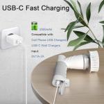 Electric Spin Scrubber, Bathroom Shower Electric Scrubber for Cleaning Tub/Tile/Floor/Sink/Window, Power Cleaning Brush Rechargeable Cordless with 4 Replaceable Cleaner Brush Heads