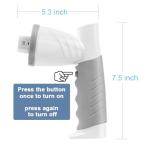 Electric Spin Scrubber, Bathroom Shower Electric Scrubber for Cleaning Tub/Tile/Floor/Sink/Window, Power Cleaning Brush Rechargeable Cordless with 4 Replaceable Cleaner Brush Heads