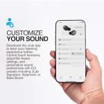 JLab Go Air Pop+ True Wireless Earbuds, in Ear Headphones, Bluetooth Earphones, 35H Playtime Ear Buds, Bluetooth Earbuds with Microphone, USB-C Charging Case, Dual Connect, EQ3 Sound, Rose