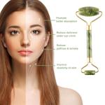 Sbnnfikeb Jade Roller and Gua Sha Set,Gua Sha Facial Tools,Face Roller,Jade Roller for Face,Guasha Tools for Face,Self Care Gift for Men Women