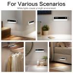 UMLAEN Motion Sensor Night Lights, 1800mAh Rechargeable Motion Activated Night Light, 6000K Battery Operated LED Sensor Light Indoor for Stair, Bedroom, Stairway, Hallway, Kitchen, Cabinet, Closet